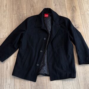 Men's Izod Black Peacoat XL